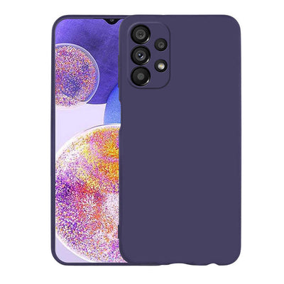 Galaxy A23 Kılıf Zore Premier Silikon Kapak Lacivert