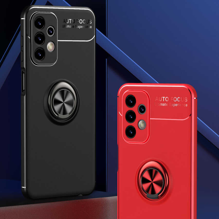 Galaxy A23 Kılıf Zore Ravel Silikon Kapak Mavi