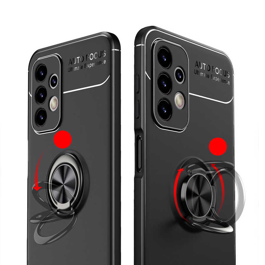 Galaxy A23 Kılıf Zore Ravel Silikon Kapak Mavi