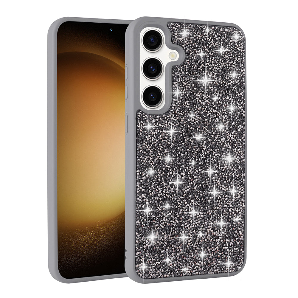 Galaxy A25 Kılıf Parlak Taşlı Tasarım Zore Pırlanta Kapak
