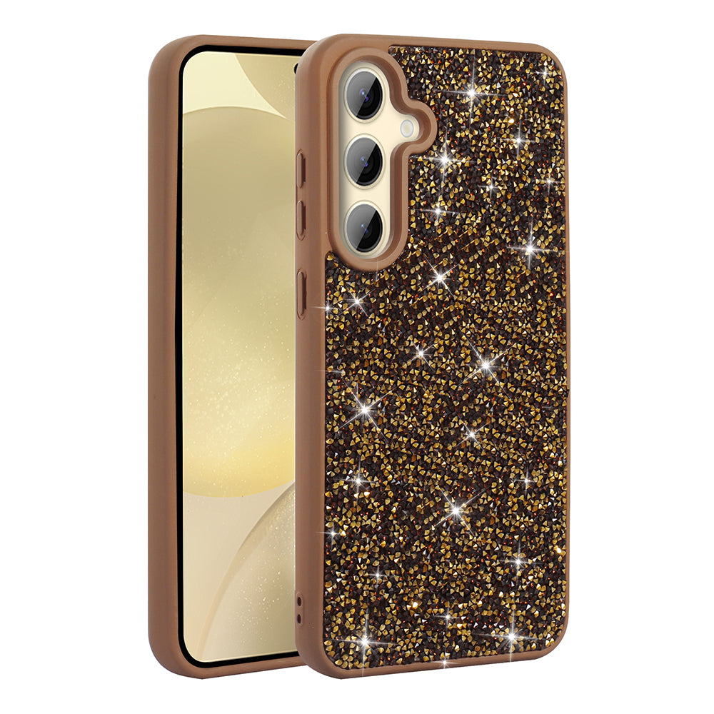 Galaxy A25 Kılıf Parlak Taşlı Tasarım Zore Pırlanta Kapak