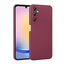 Galaxy A25 Kılıf Zore Premier Silikon Kapak Mürdüm