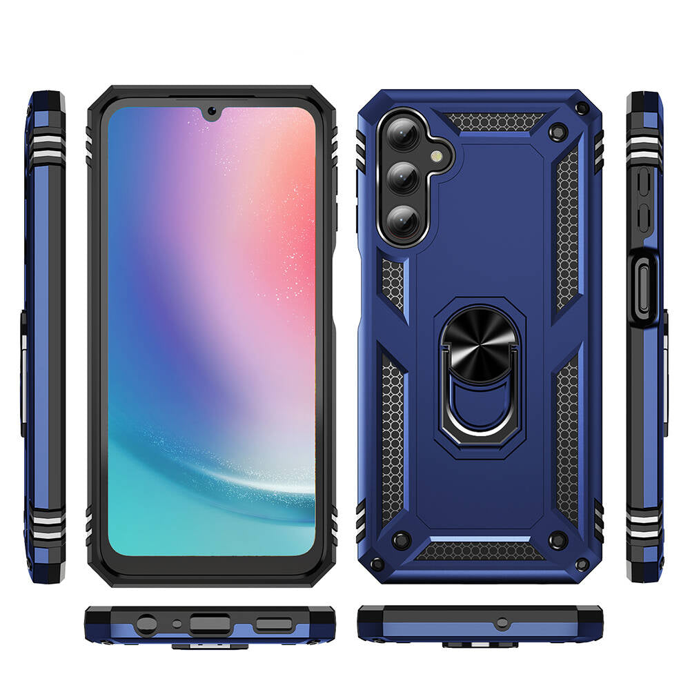 Galaxy A25 Kılıf Zore Vega Kapak Mavi