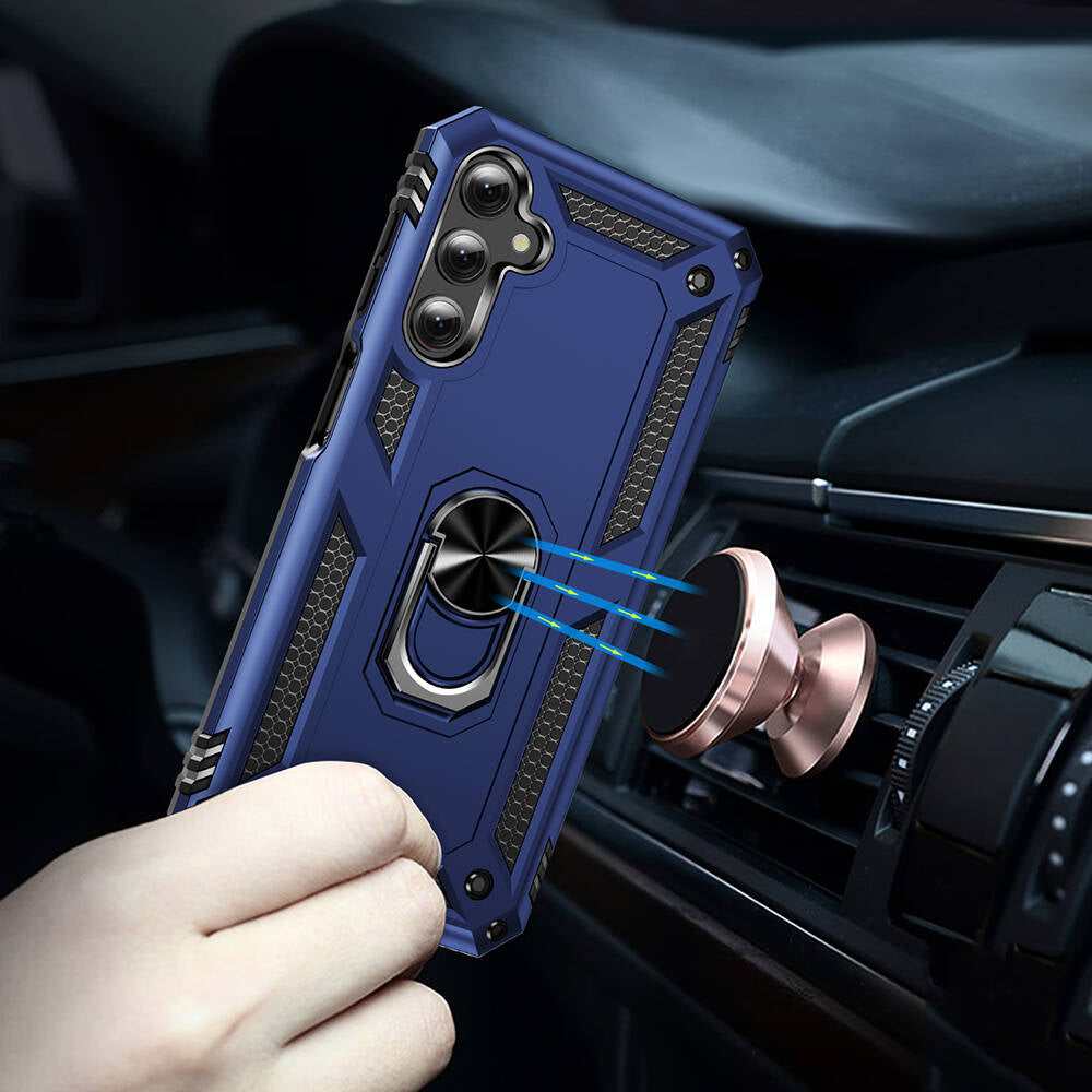 Galaxy A25 Kılıf Zore Vega Kapak Kırmızı