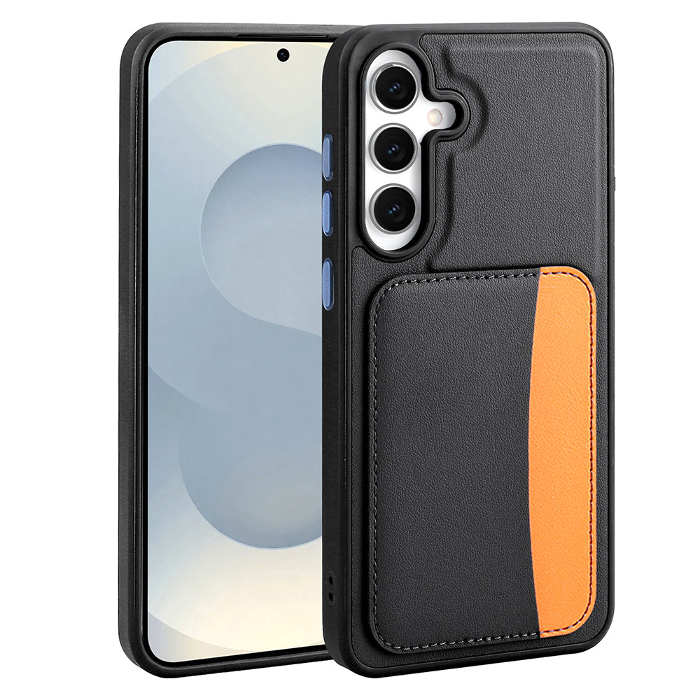 Galaxy A26 Kılıf Kartlıklı Zore X-Kart Silikon Kapak
