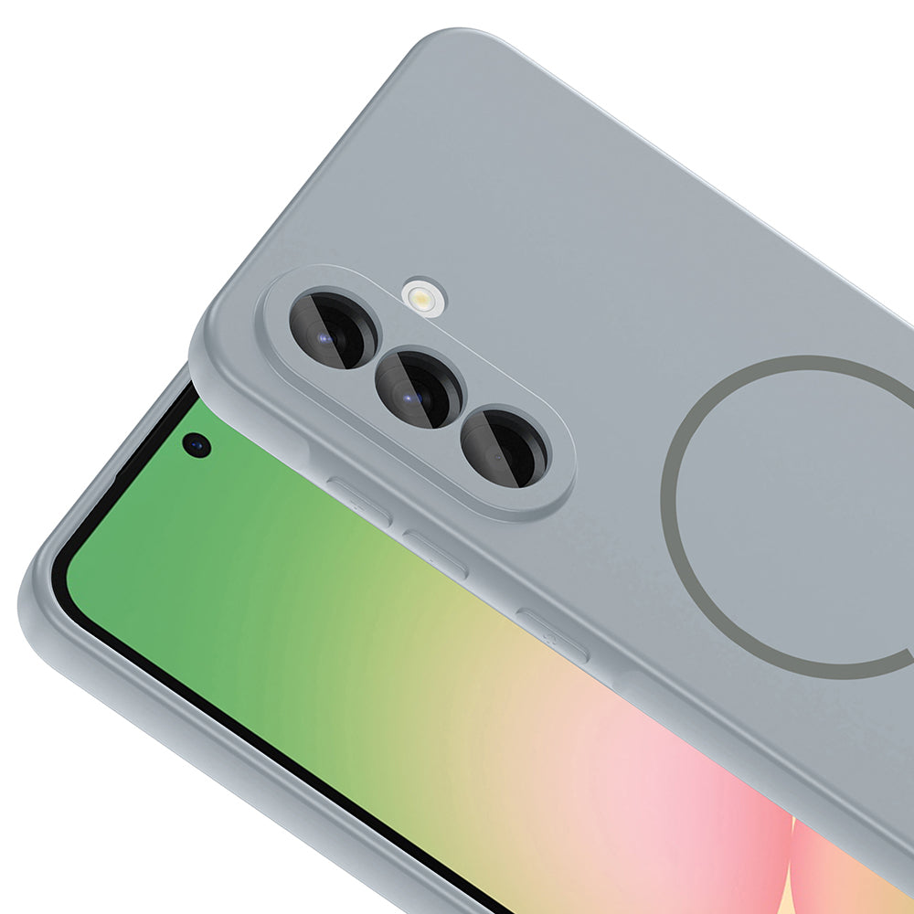 Galaxy A26 Kılıf M-safe Şarj Özellikli Zore Meta Kapak Rose Pembe