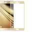 Galaxy A3 2016 Zore Ekranı Tam Kaplayan Düz Cam Koruyucu Gold