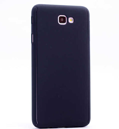 Galaxy A3 2016 Kılıf Zore 360 3 Parçalı Rubber Kapak Siyah