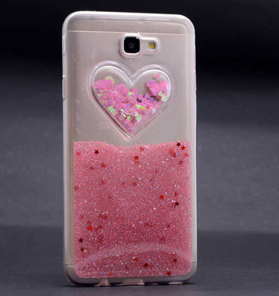 Galaxy A3 2017 Kılıf Zore Kalpli Silikon Gold