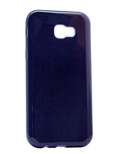 Galaxy A3 2017 Kılıf Zore Shining Silikon Siyah