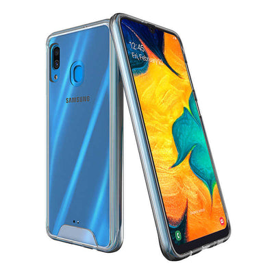 Galaxy A30 Kılıf Zore Gard Silikon Renksiz