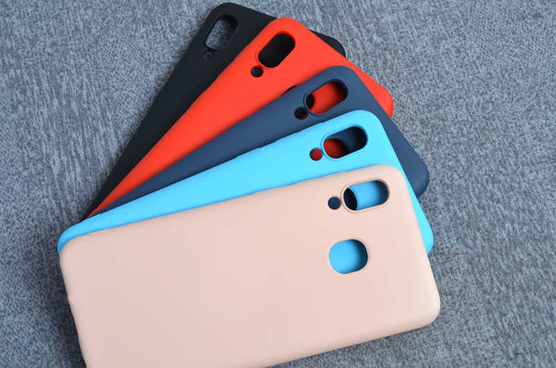 Galaxy A30 Kılıf Zore İnci Silikon Pembe Koyu