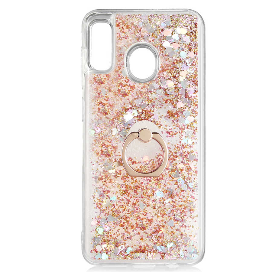 Galaxy A30 Kılıf Zore Milce Kapak Gold