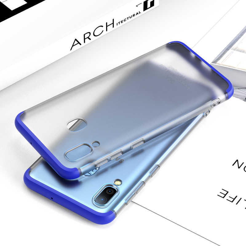 Galaxy A30 Kılıf Zore Nili Kapak Mavi