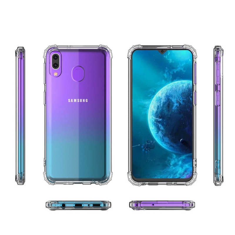 Galaxy A30 Kılıf Zore Nitro Anti Shock Silikon Renksiz