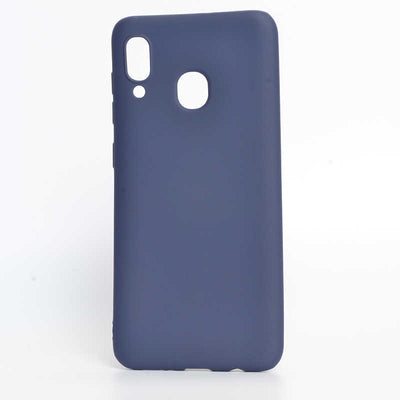 Galaxy A30 Kılıf Zore Premier Silikon Kapak Lacivert