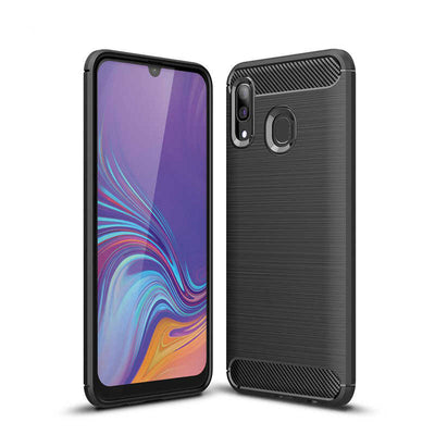 Galaxy A30 Kılıf Zore Room Silikon Kapak Siyah
