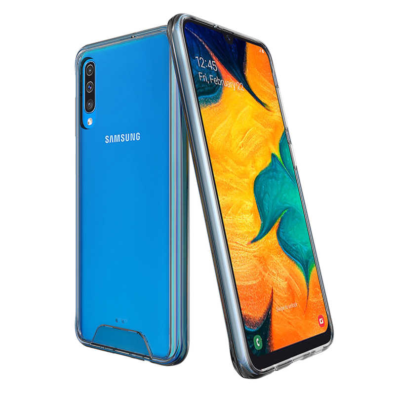 Galaxy A30S Kılıf Zore Gard Silikon Renksiz