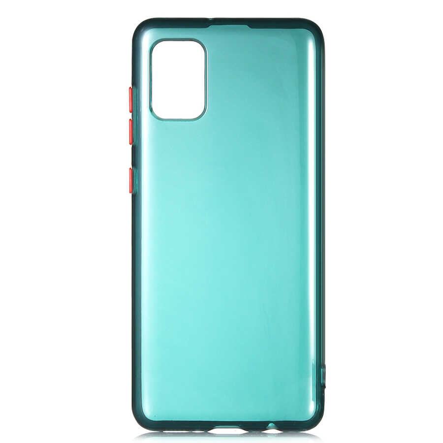 Galaxy A31 Kılıf Zore Bistro Kapak Koyu Yeşil