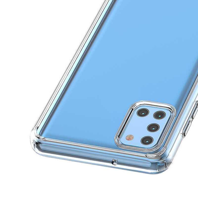 Galaxy A31 Kılıf Zore Coss Kapak Renksiz