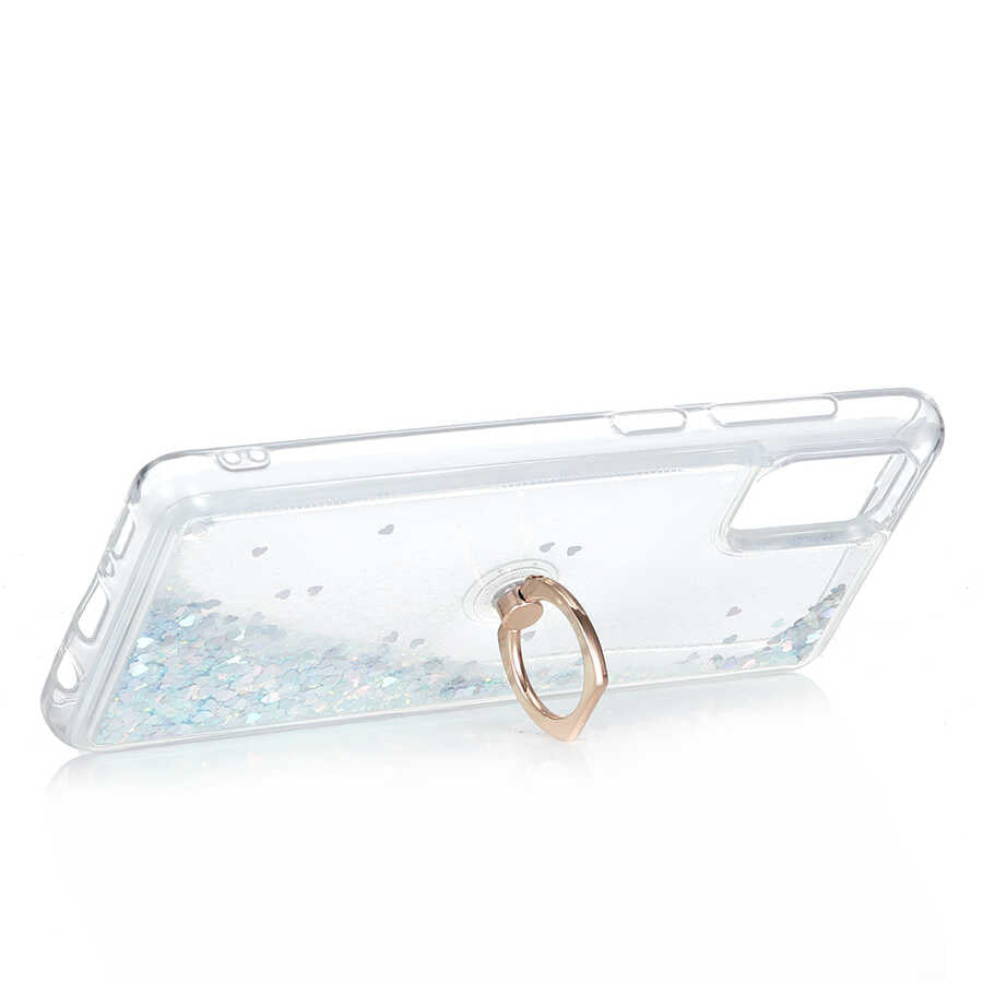 Galaxy A31 Kılıf Zore Milce Kapak Gümüş