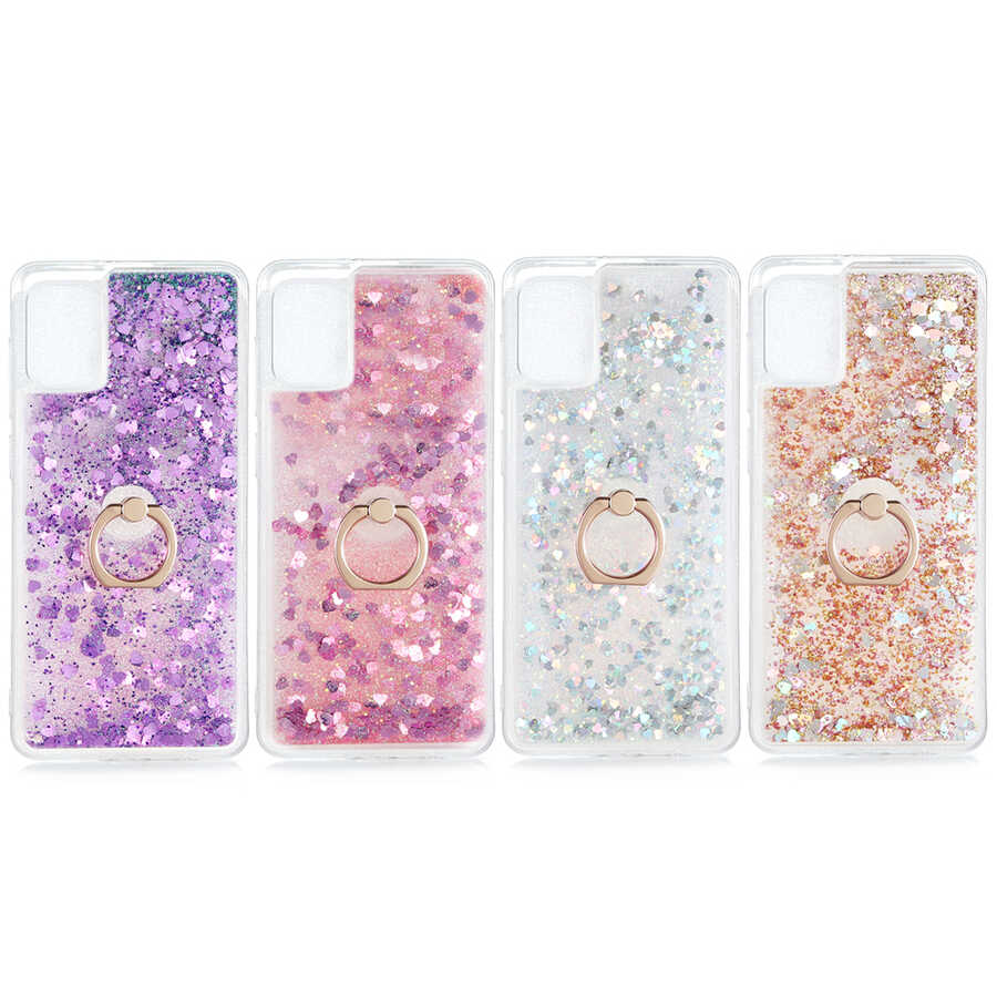 Galaxy A31 Kılıf Zore Milce Kapak Gold