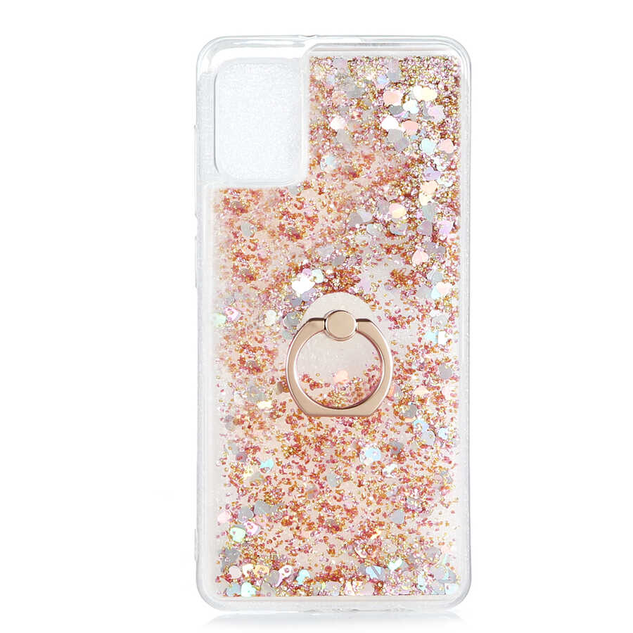 Galaxy A31 Kılıf Zore Milce Kapak Gold