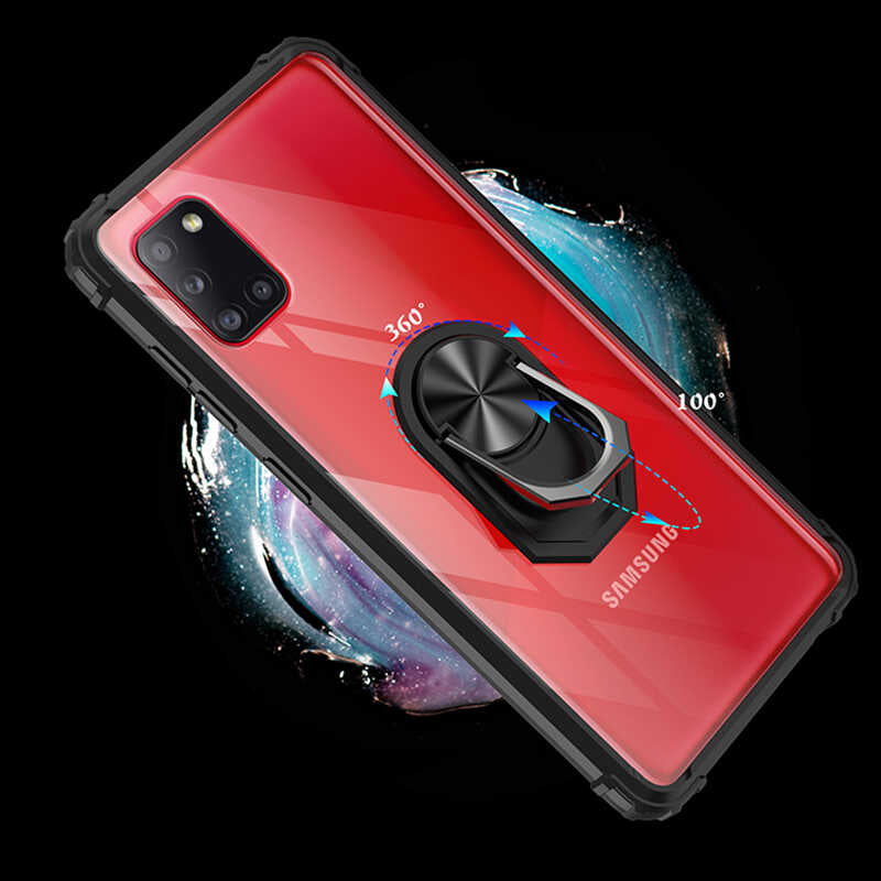 Galaxy A31 Kılıf Zore Mola Kapak Kırmızı