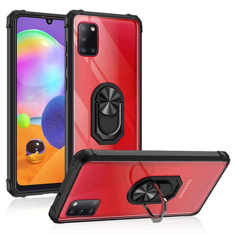 Galaxy A31 Kılıf Zore Mola Kapak Kırmızı