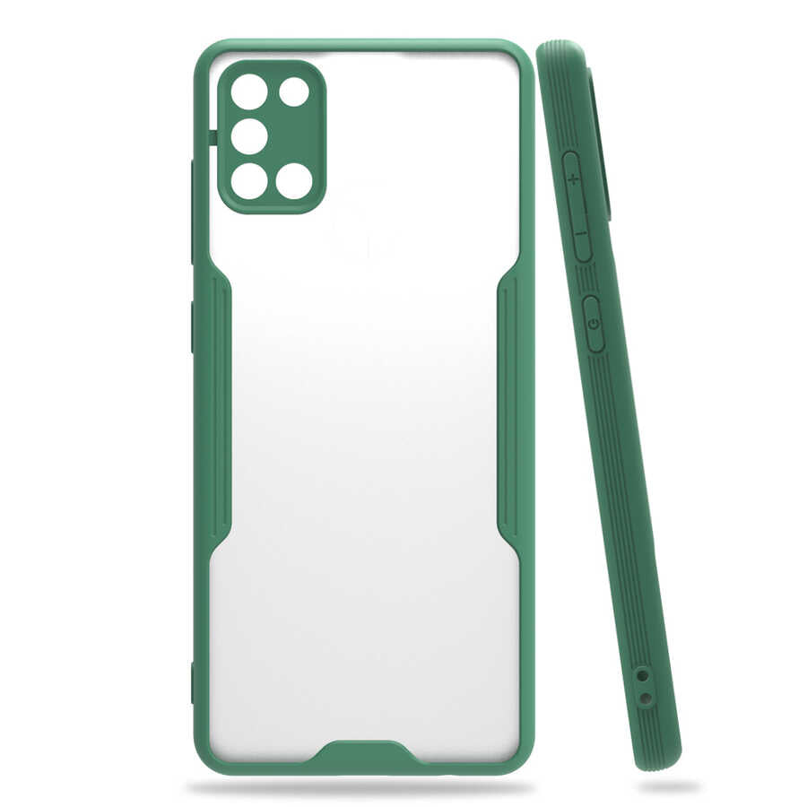 Galaxy A31 Kılıf Zore Parfe Kapak Lacivert