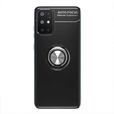 Galaxy A31 Kılıf Zore Ravel Silikon Kapak Siyah