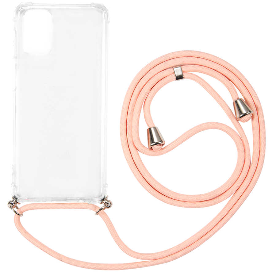 Galaxy A31 Kılıf Zore X-Rop Kapak Renksiz