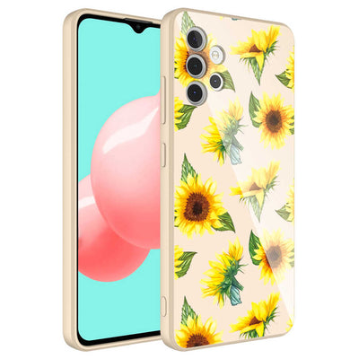 Galaxy A32 4G Kılıf Kamera Korumalı Desenli Sert Silikon Zore Epoksi Kapak NO2