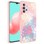 Galaxy A32 4G Kılıf Kamera Korumalı Desenli Sert Silikon Zore Epoksi Kapak NO4