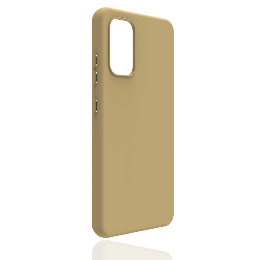 Galaxy A32 4G Kılıf Zore Biye Silikon Gold