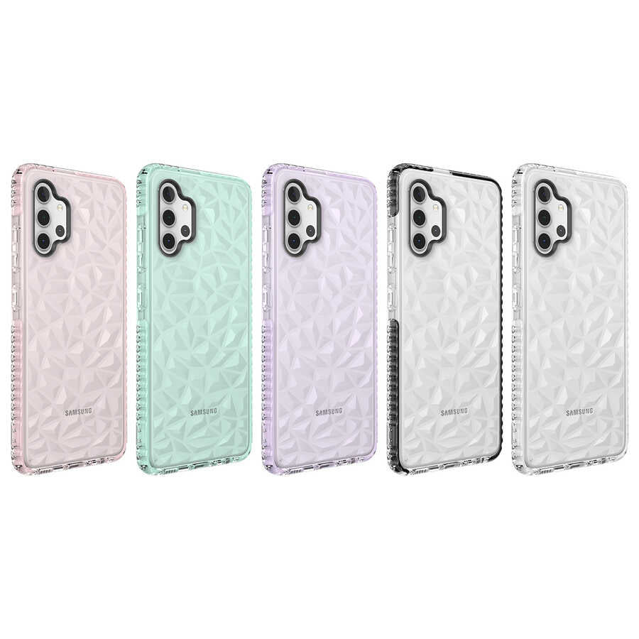 Galaxy A32 4G Kılıf Zore Buzz Kapak Yeşil