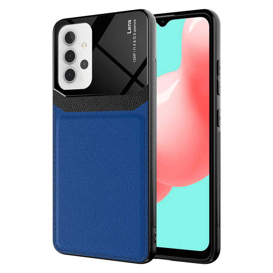 Galaxy A32 4G Kılıf Zore Emiks Kapak Siyah