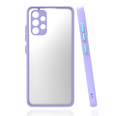 Galaxy A32 4G Kılıf Zore Hux Kapak Lila
