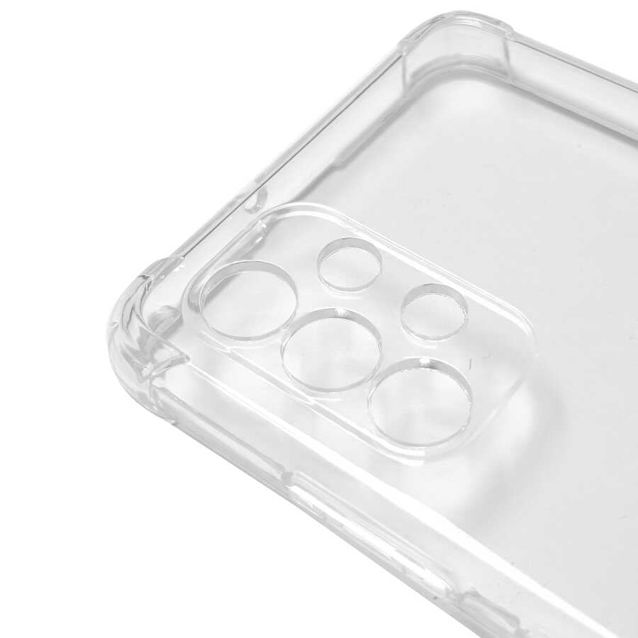 Galaxy A32 4G Kılıf Zore Kamera Korumalı Nitro Anti Shock Silikon Renksiz