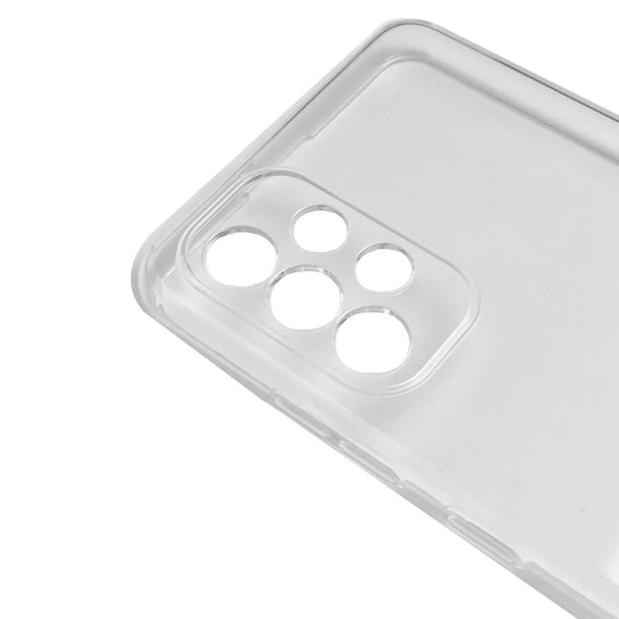 Galaxy A32 4G Kılıf Zore Kamera Korumalı Süper Silikon Kapak Renksiz