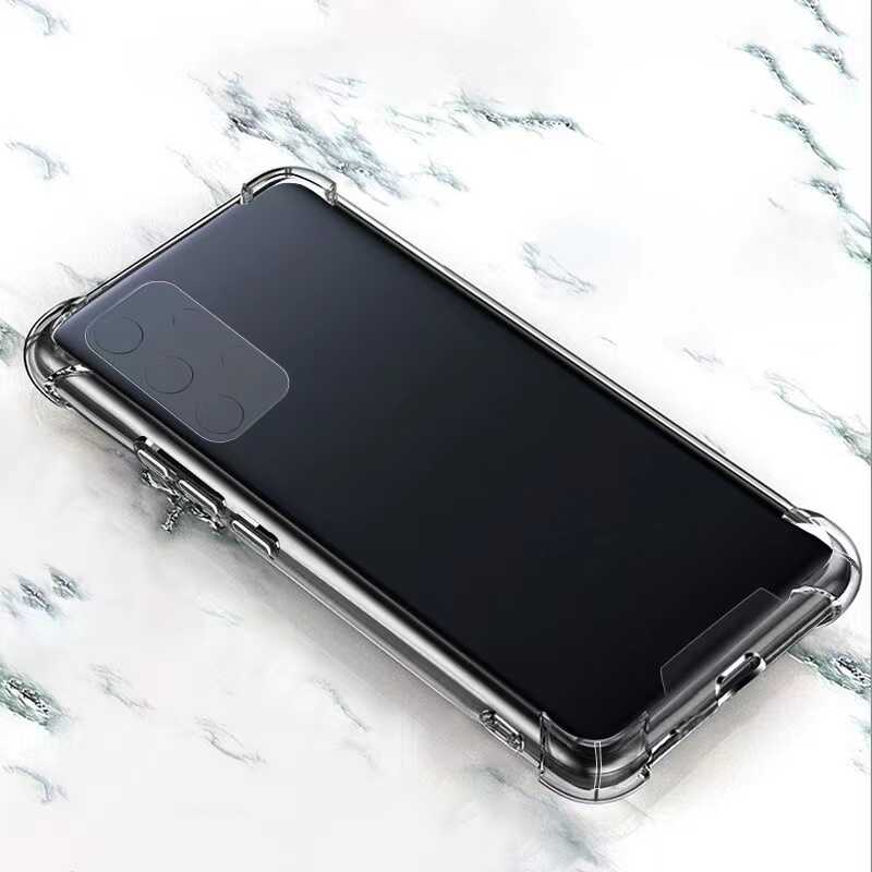 Galaxy A32 4G Kılıf Zore Nitro Anti Shock Silikon Renksiz