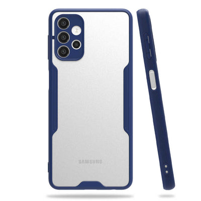 Galaxy A32 4G Kılıf Zore Parfe Kapak Lacivert
