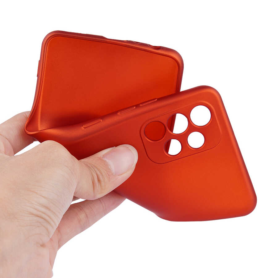 Galaxy A32 4G Kılıf Zore Premier Silikon Kapak Saks Mavi