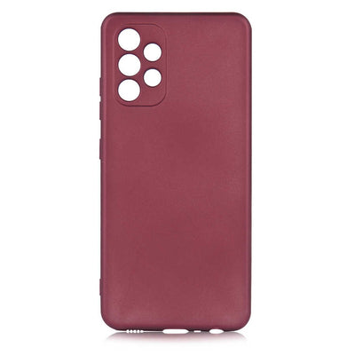 Galaxy A32 4G Kılıf Zore Premier Silikon Kapak Mürdüm