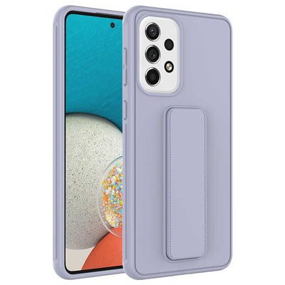 Galaxy A32 4G Kılıf Zore Qstand Kapak Gri