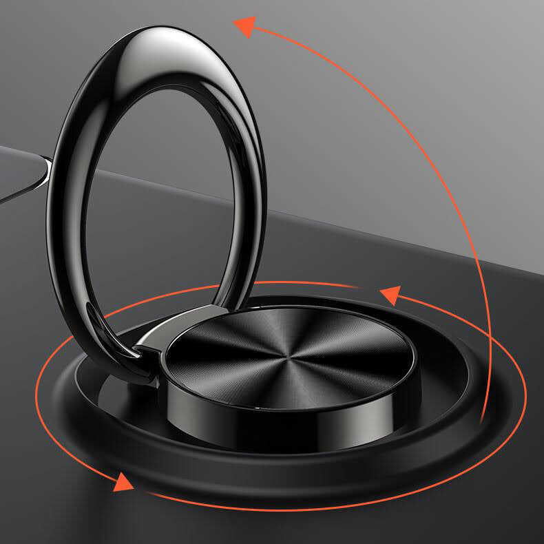 Galaxy A32 4G Kılıf Zore Ravel Silikon Kapak Siyah-Kırmızı