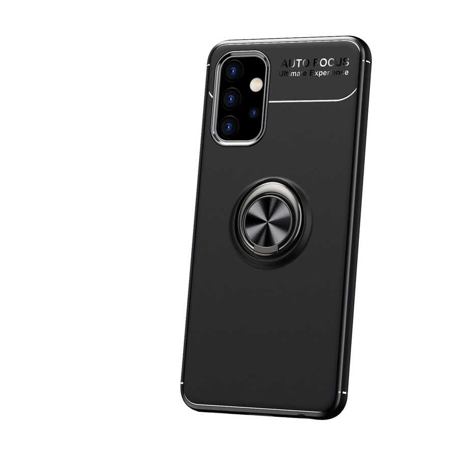 Galaxy A32 4G Kılıf Zore Ravel Silikon Kapak Siyah