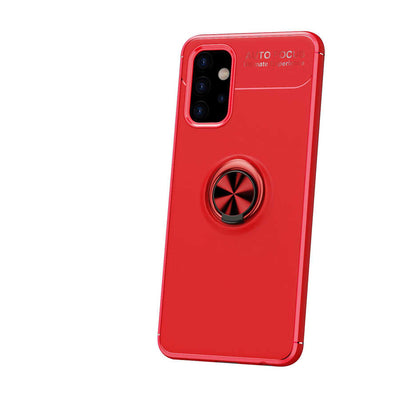 Galaxy A32 4G Kılıf Zore Ravel Silikon Kapak Kırmızı