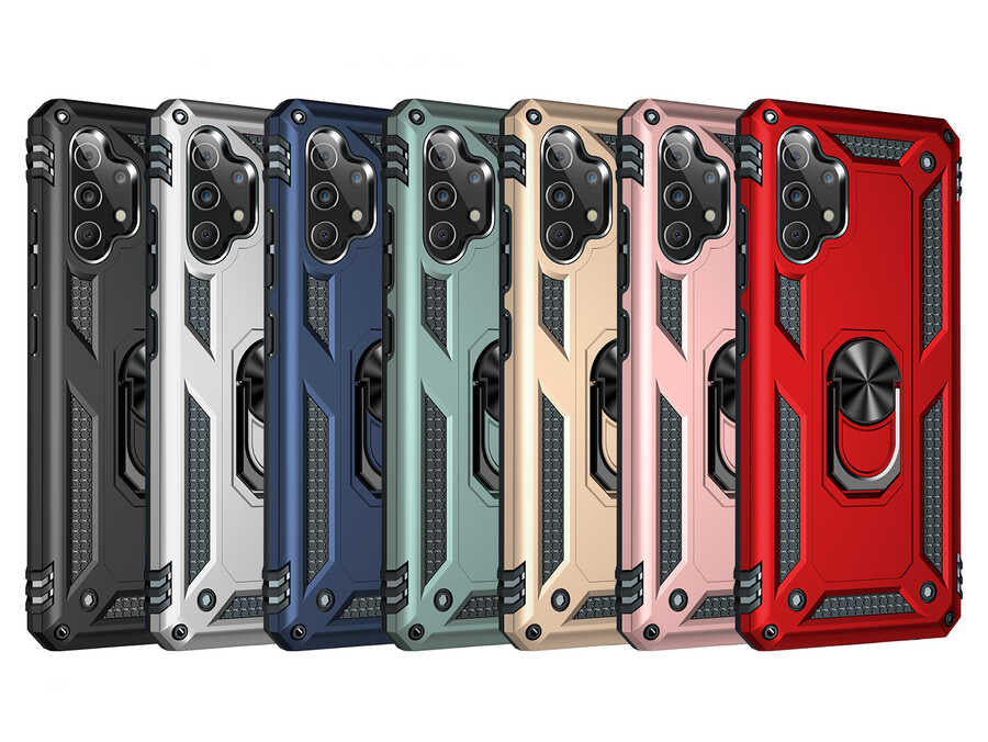 Galaxy A32 4G Kılıf Zore Vega Kapak Gold