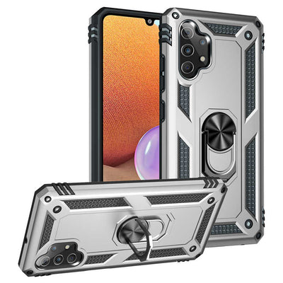 Galaxy A32 4G Kılıf Zore Vega Kapak Gri